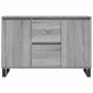 vidaXL Μπουφές Γκρι Sonoma 104 x 35 x 70 εκ. από Επεξεργασμένο Ξύλο
