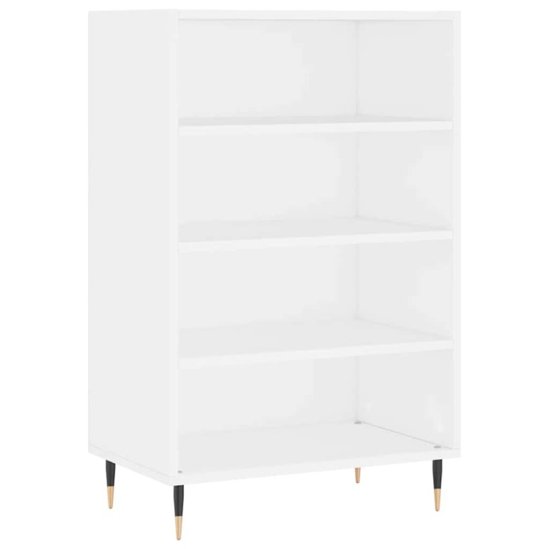 vidaXL Ραφιέρα Λευκή 57 x 35 x 90 από Επεξεργασμένο Ξύλο