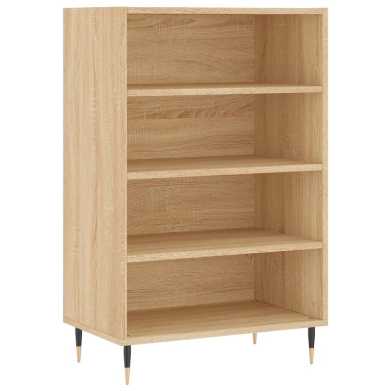 vidaXL Ραφιέρα Sonoma Δρυς 57 x 35 x 90 από Επεξεργασμένο Ξύλο