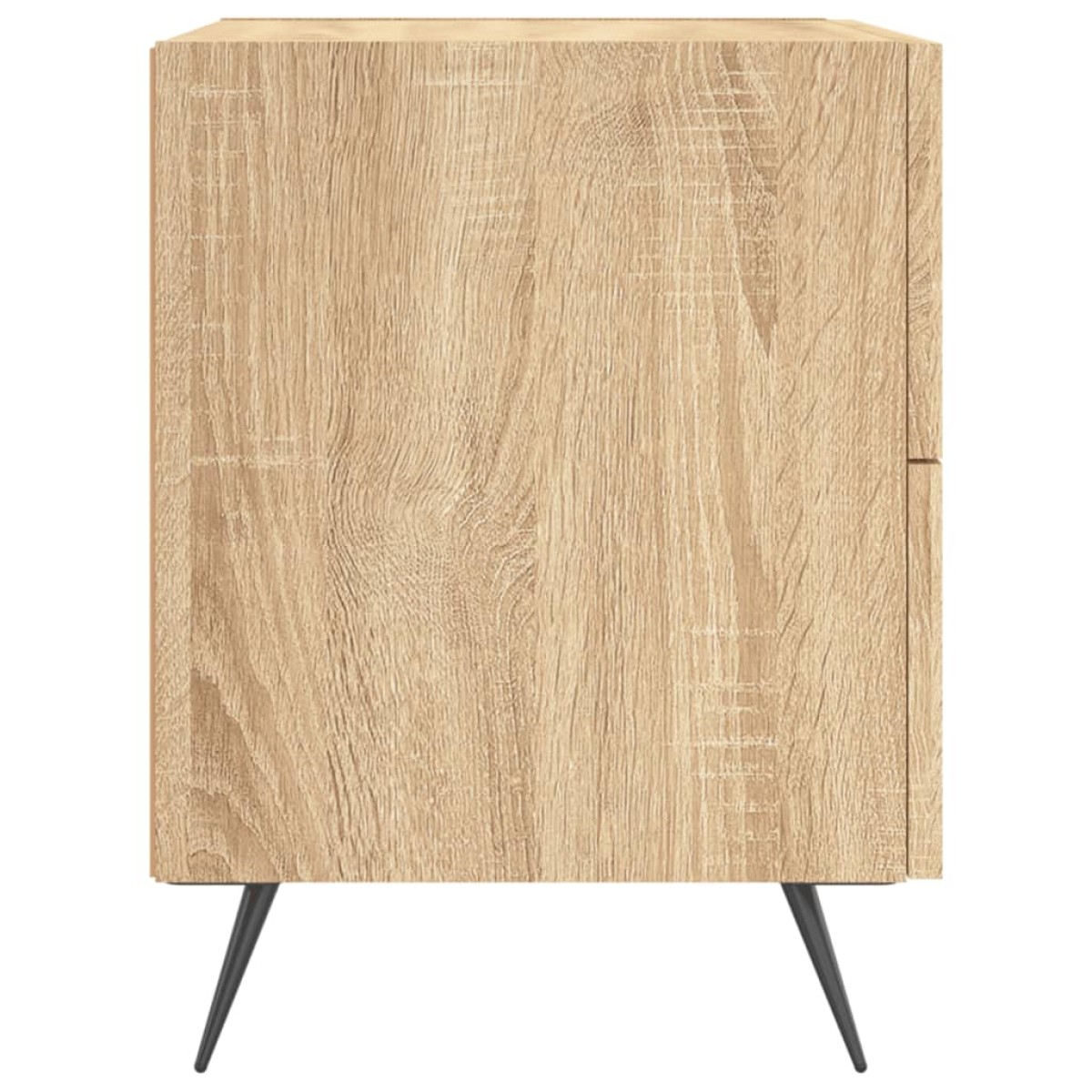 vidaXL Κομοδίνα 2 τεμ. Sonoma Δρυς 40 x 35 x 47,5 εκ. Επεξεργ. Ξύλο