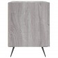 vidaXL Κομοδίνα 2 τεμ. Γκρι Sonoma 40 x 35 x 47,5 εκ. Επεξεργ. Ξύλο