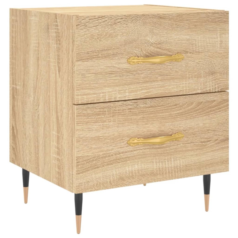 vidaXL Κομοδίνο Sonoma Δρυς 40 x 35 x 47,5 εκ. από Επεξεργασμένο Ξύλο