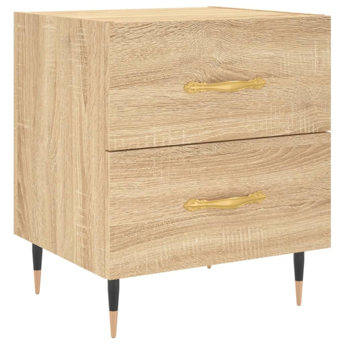 vidaXL Κομοδίνο Sonoma Δρυς 40 x 35 x 47,5 εκ. από Επεξεργασμένο Ξύλο