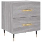 vidaXL Κομοδίνο Γκρι Sonoma 40 x 35 x 47,5 εκ. από Επεξεργασμένο Ξύλο