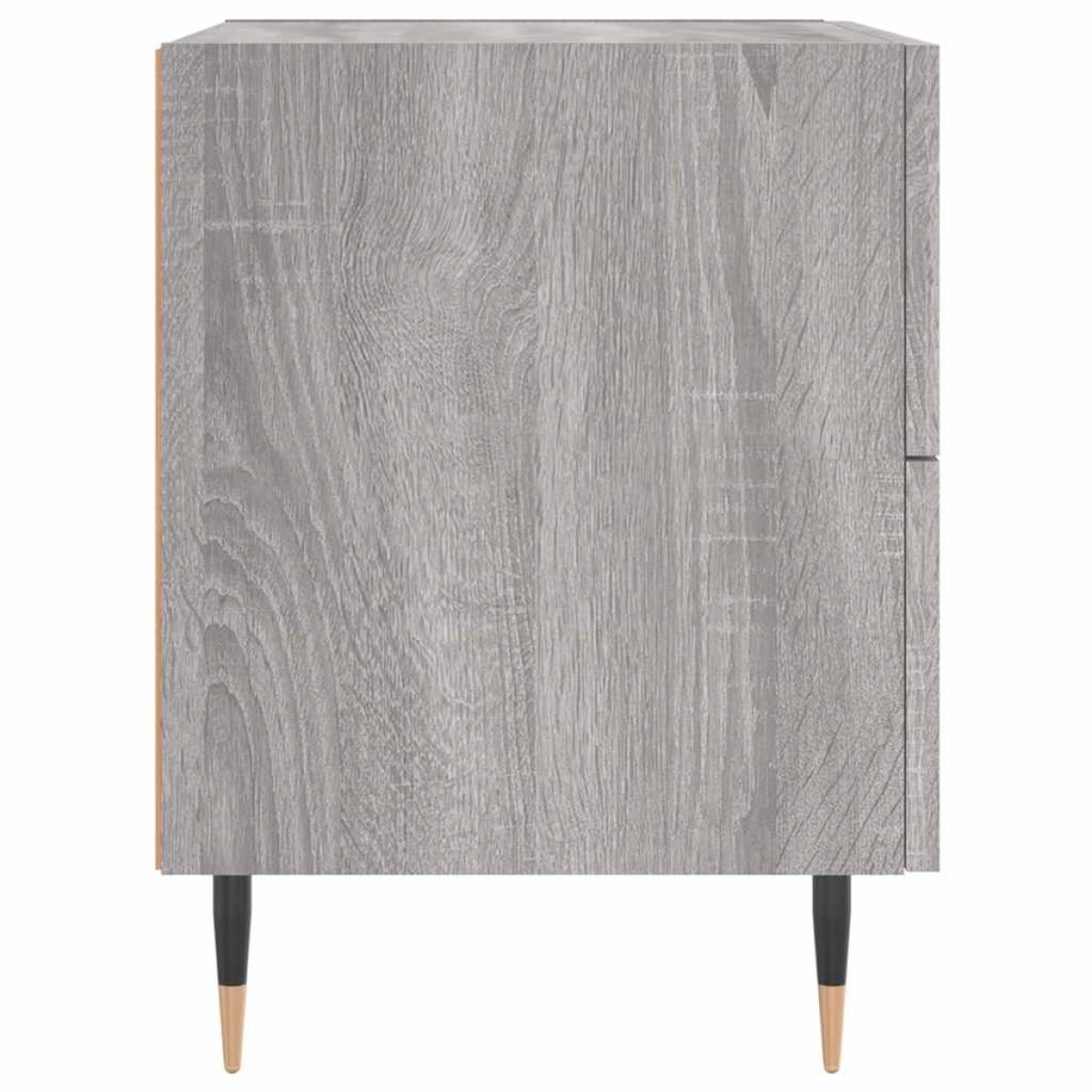 vidaXL Κομοδίνο Γκρι Sonoma 40 x 35 x 47,5 εκ. από Επεξεργασμένο Ξύλο