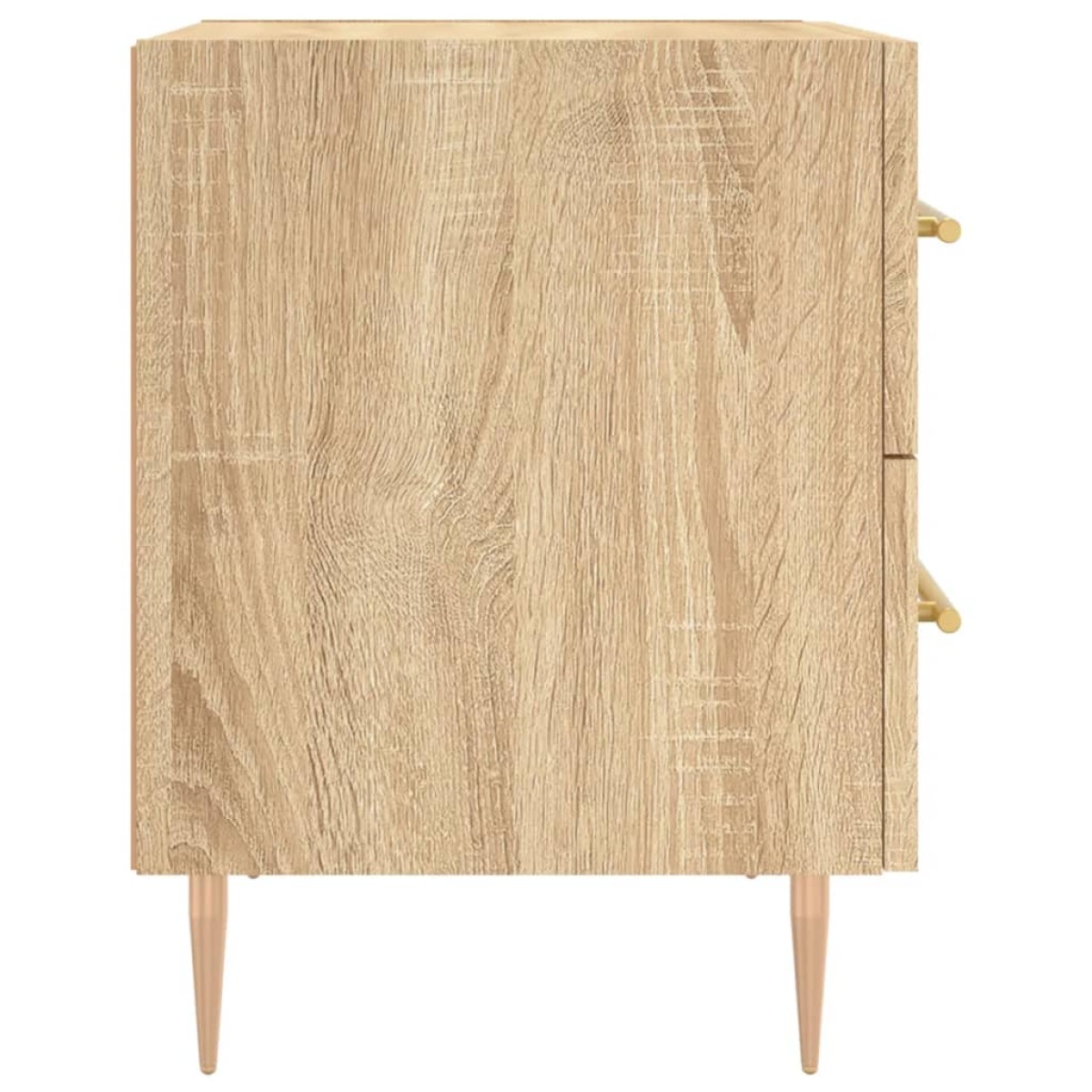 vidaXL Κομοδίνο Sonoma Δρυς 40 x 35 x 47,5 εκ. από Επεξεργασμένο Ξύλο