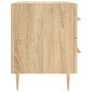 vidaXL Κομοδίνο Sonoma Δρυς 40 x 35 x 47,5 εκ. από Επεξεργασμένο Ξύλο
