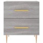 vidaXL Κομοδίνο Γκρι Sonoma 40 x 35 x 47,5 εκ. από Επεξεργασμένο Ξύλο