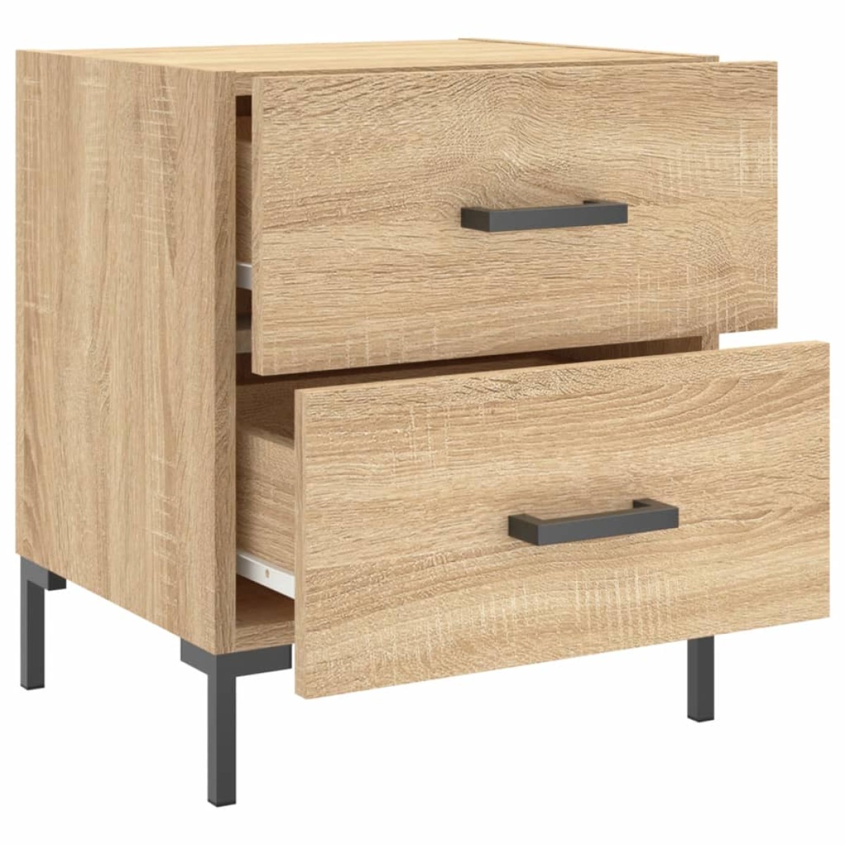 vidaXL Κομοδίνο Sonoma Δρυς 40 x 35 x 47,5 εκ. από Επεξεργασμένο Ξύλο
