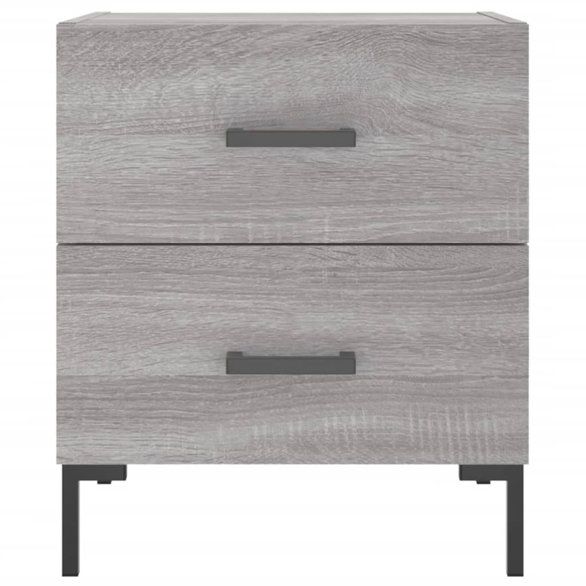 vidaXL Κομοδίνο Γκρι Sonoma 40 x 35 x 47,5 εκ. από Επεξεργασμένο Ξύλο
