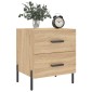 vidaXL Κομοδίνο Sonoma Δρυς 40 x 35 x 47,5 εκ. από Επεξεργασμένο Ξύλο
