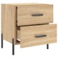 vidaXL Κομοδίνο Sonoma Δρυς 40 x 35 x 47,5 εκ. από Επεξεργασμένο Ξύλο
