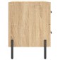 vidaXL Κομοδίνο Sonoma Δρυς 40 x 35 x 47,5 εκ. από Επεξεργασμένο Ξύλο