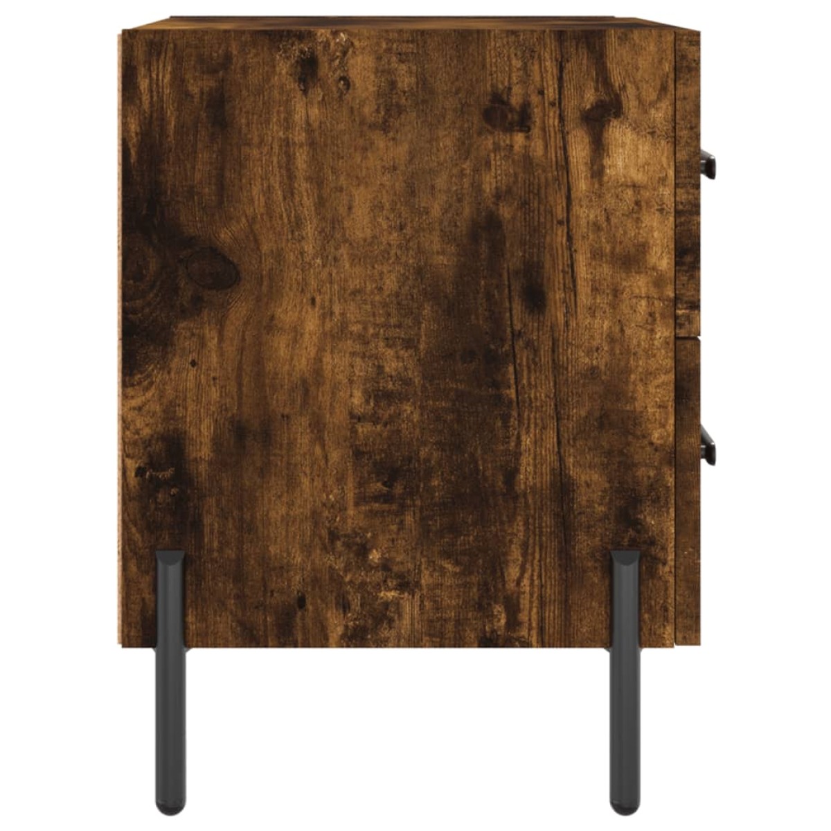 vidaXL Κομοδίνο Καπνιστή Δρυς 40 x 35 x 47,5 εκ. από Επεξεργ. Ξύλο