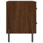vidaXL Κομοδίνα 2 τεμ. Καφέ Δρυς 40 x 35 x 47,5 εκ. από Επεξεργ. Ξύλο
