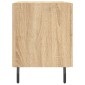vidaXL Κομοδίνο Sonoma Δρυς 40 x 35 x 47,5 εκ. από Επεξεργασμένο Ξύλο