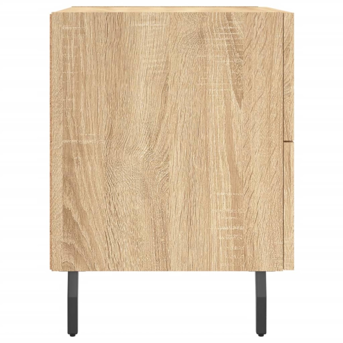 vidaXL Κομοδίνα 2 τεμ. Sonoma Δρυς 40 x 35 x 47,5 εκ. Επεξεργ. Ξύλο