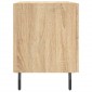 vidaXL Κομοδίνα 2 τεμ. Sonoma Δρυς 40 x 35 x 47,5 εκ. Επεξεργ. Ξύλο