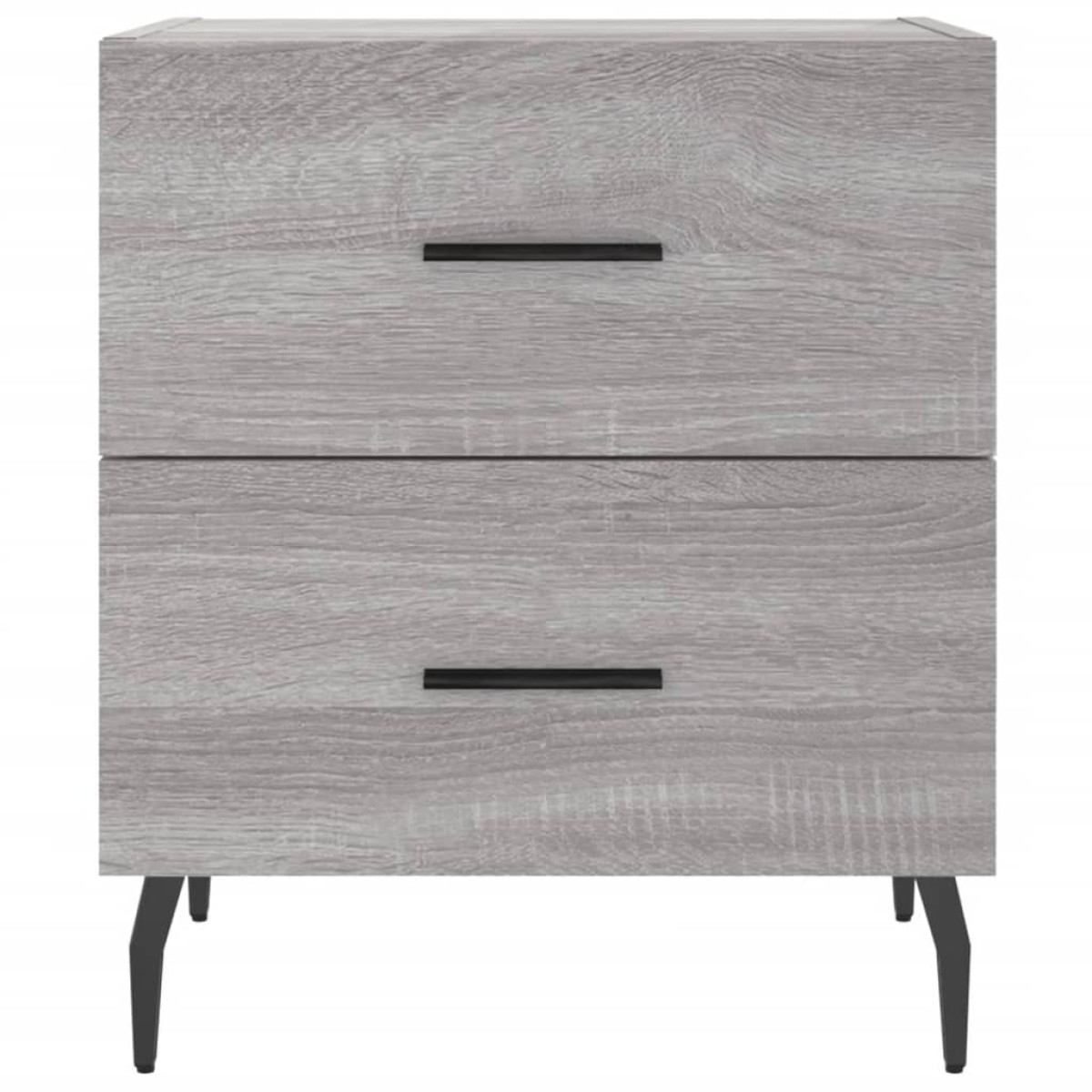 vidaXL Κομοδίνο Γκρι Sonoma 40 x 35 x 47,5 εκ. από Επεξεργασμένο Ξύλο