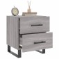 vidaXL Κομοδίνο Γκρι Sonoma 40 x 35 x 47,5 εκ. από Επεξεργασμένο Ξύλο