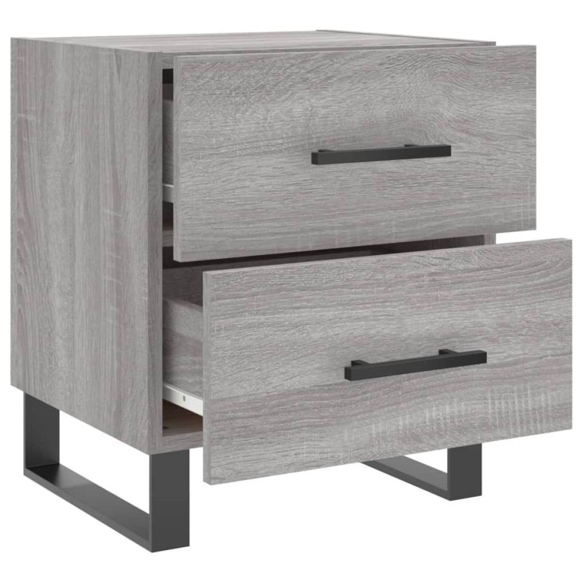 vidaXL Κομοδίνο Γκρι Sonoma 40 x 35 x 47,5 εκ. από Επεξεργασμένο Ξύλο