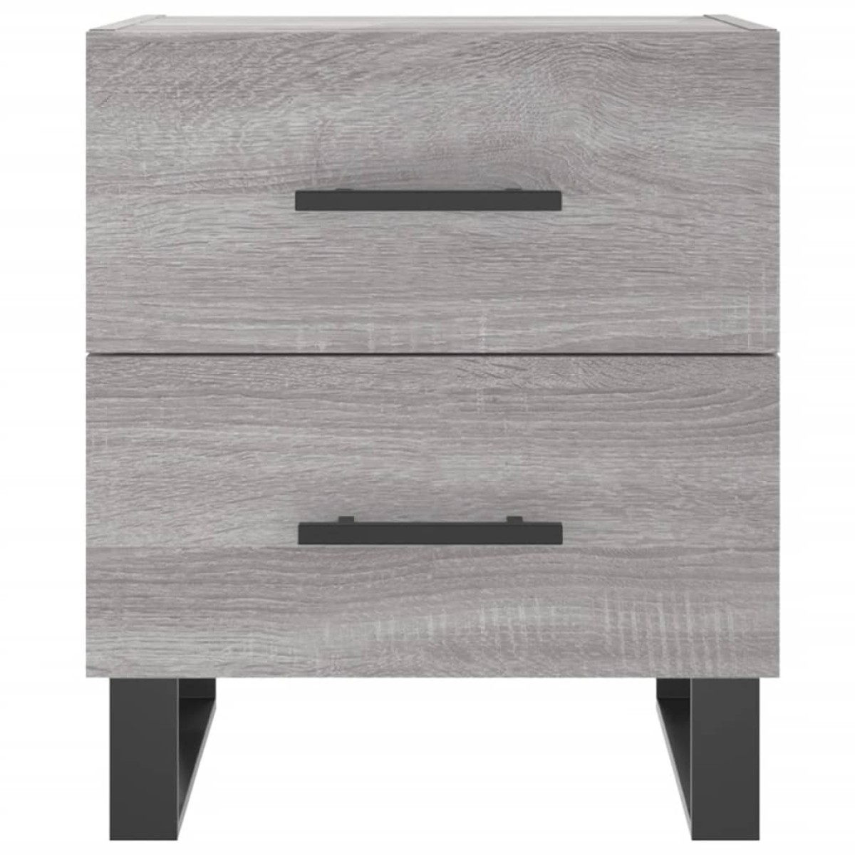 vidaXL Κομοδίνο Γκρι Sonoma 40 x 35 x 47,5 εκ. από Επεξεργασμένο Ξύλο