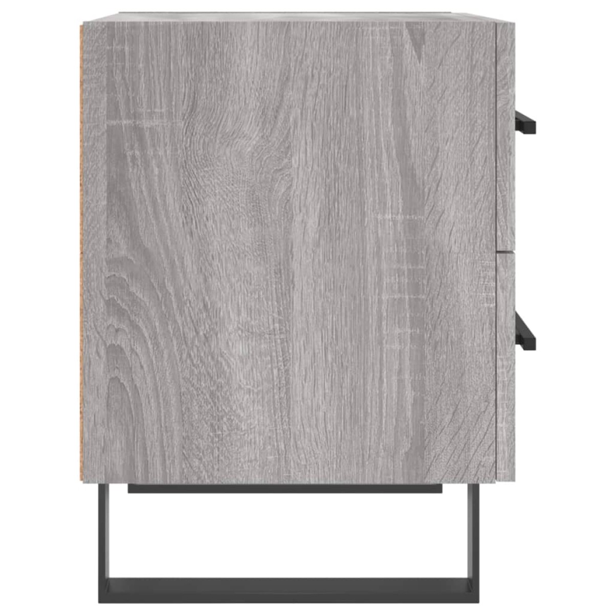 vidaXL Κομοδίνο Γκρι Sonoma 40 x 35 x 47,5 εκ. από Επεξεργασμένο Ξύλο