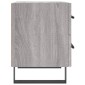 vidaXL Κομοδίνο Γκρι Sonoma 40 x 35 x 47,5 εκ. από Επεξεργασμένο Ξύλο