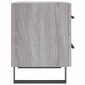vidaXL Κομοδίνα 2 τεμ. Γκρι Sonoma 40 x 35 x 47,5 εκ. Επεξεργ. Ξύλο