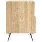 vidaXL Κομοδίνα 2 τεμ. Sonoma Δρυς 40 x 35 x 47,5 εκ. Επεξεργ. Ξύλο