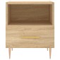 vidaXL Κομοδίνο Sonoma Δρυς 40 x 35 x 47,5 εκ. από Επεξεργασμένο Ξύλο