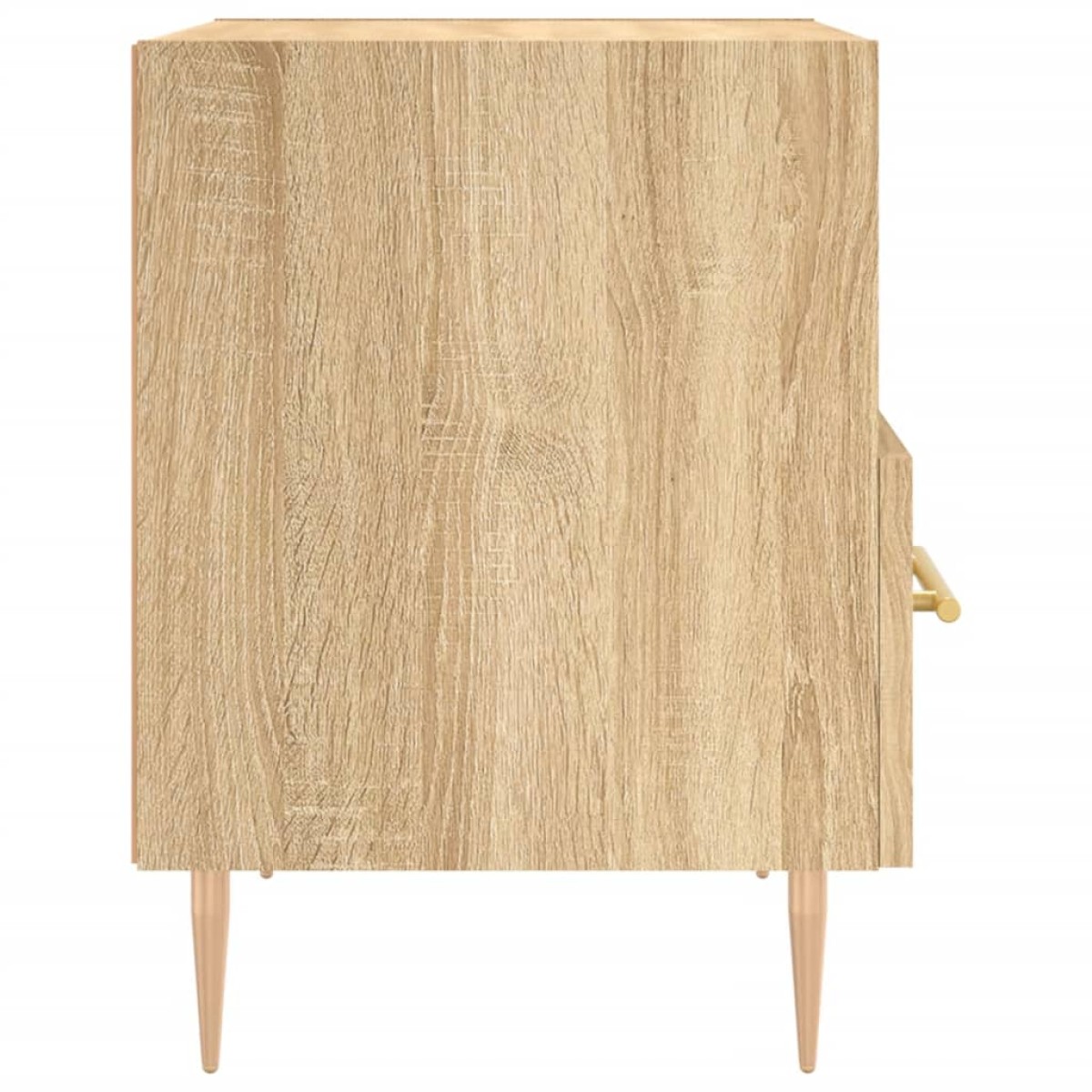 vidaXL Κομοδίνο Sonoma Δρυς 40 x 35 x 47,5 εκ. από Επεξεργασμένο Ξύλο