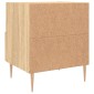 vidaXL Κομοδίνο Sonoma Δρυς 40 x 35 x 47,5 εκ. από Επεξεργασμένο Ξύλο