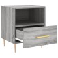 vidaXL Κομοδίνο Γκρι Sonoma 40 x 35 x 47,5 εκ. από Επεξεργασμένο Ξύλο