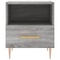 vidaXL Κομοδίνο Γκρι Sonoma 40 x 35 x 47,5 εκ. από Επεξεργασμένο Ξύλο