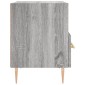 vidaXL Κομοδίνο Γκρι Sonoma 40 x 35 x 47,5 εκ. από Επεξεργασμένο Ξύλο
