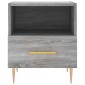 vidaXL Κομοδίνα 2 τεμ. Γκρι Sonoma 40 x 35 x 47,5 εκ. Επεξεργ. Ξύλο