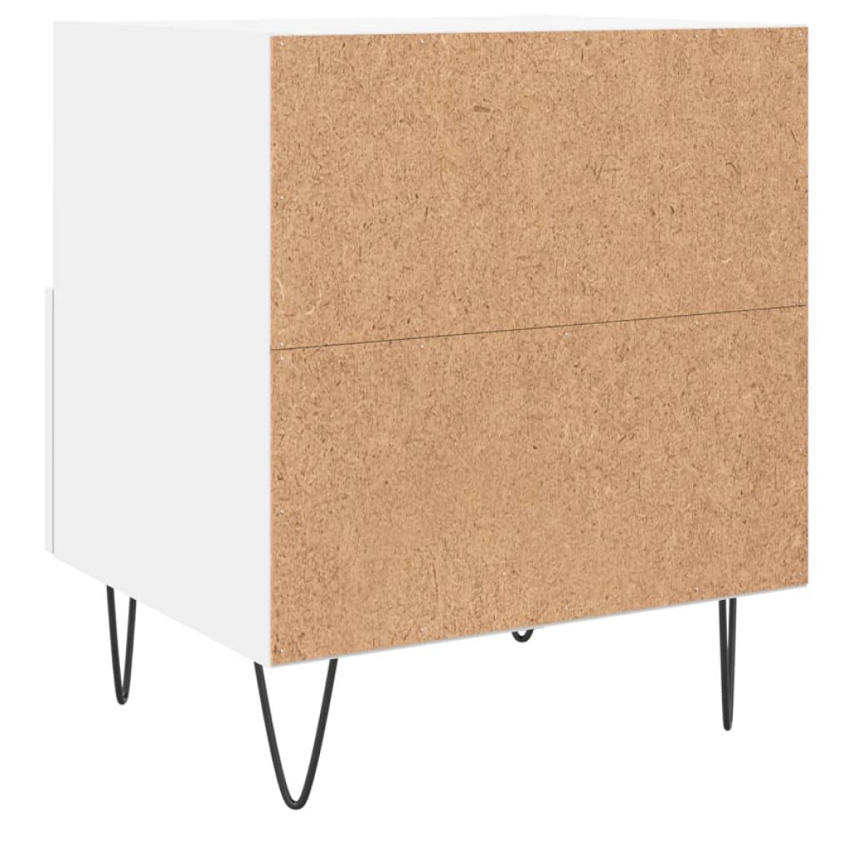 vidaXL Κομοδίνο Λευκό 40 x 35 x 47,5 εκ. από Επεξεργασμένο Ξύλο