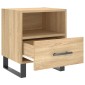 vidaXL Κομοδίνο Sonoma Δρυς 40 x 35 x 47,5 εκ. από Επεξεργασμένο Ξύλο
