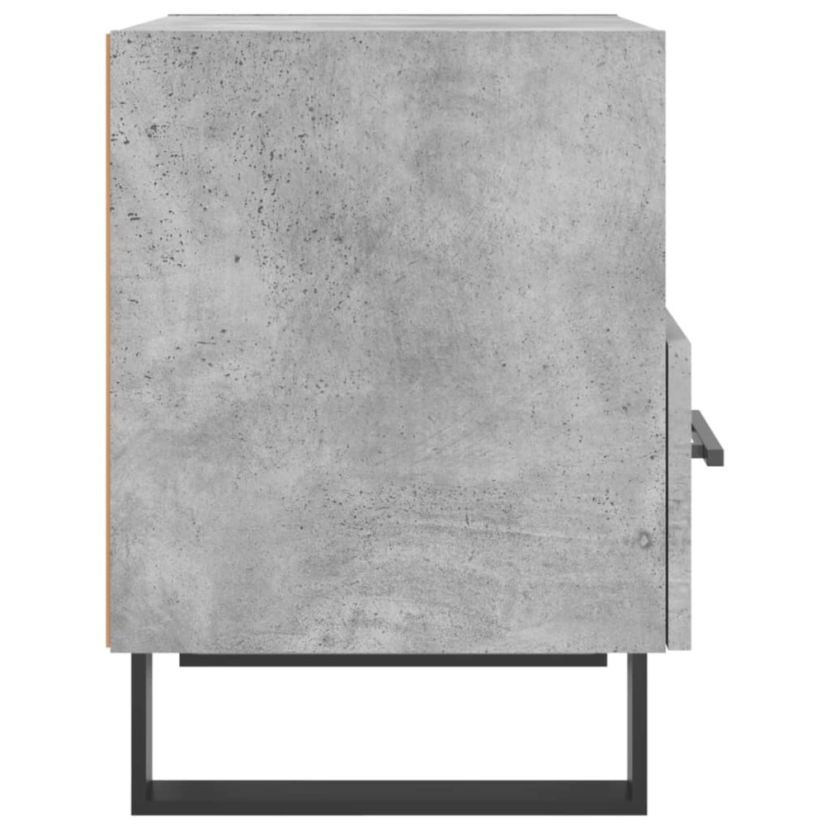 vidaXL Κομοδίνο Γκρι Σκυροδ. 40 x 35 x 47,5 εκ. από Επεξεργασμένο Ξύλο