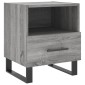 vidaXL Κομοδίνο Γκρι Sonoma 40 x 35 x 47,5 εκ. από Επεξεργασμένο Ξύλο