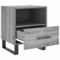 vidaXL Κομοδίνο Γκρι Sonoma 40 x 35 x 47,5 εκ. από Επεξεργασμένο Ξύλο