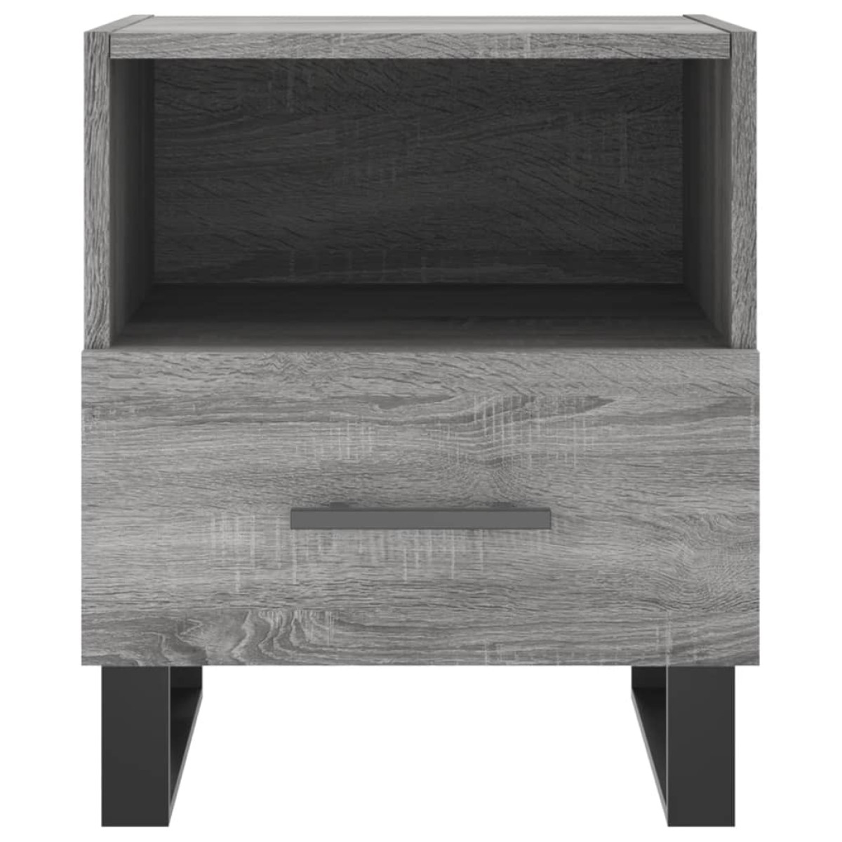 vidaXL Κομοδίνο Γκρι Sonoma 40 x 35 x 47,5 εκ. από Επεξεργασμένο Ξύλο