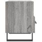 vidaXL Κομοδίνο Γκρι Sonoma 40 x 35 x 47,5 εκ. από Επεξεργασμένο Ξύλο