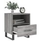 vidaXL Κομοδίνο Γκρι Sonoma 40 x 35 x 47,5 εκ. από Επεξεργασμένο Ξύλο