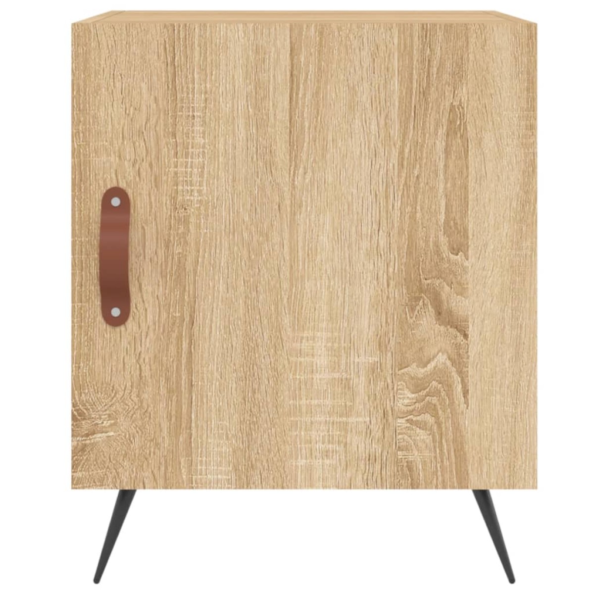 vidaXL Κομοδίνο Sonoma Δρυς 40 x 40 x 50 εκ. από Επεξεργασμένο Ξύλο