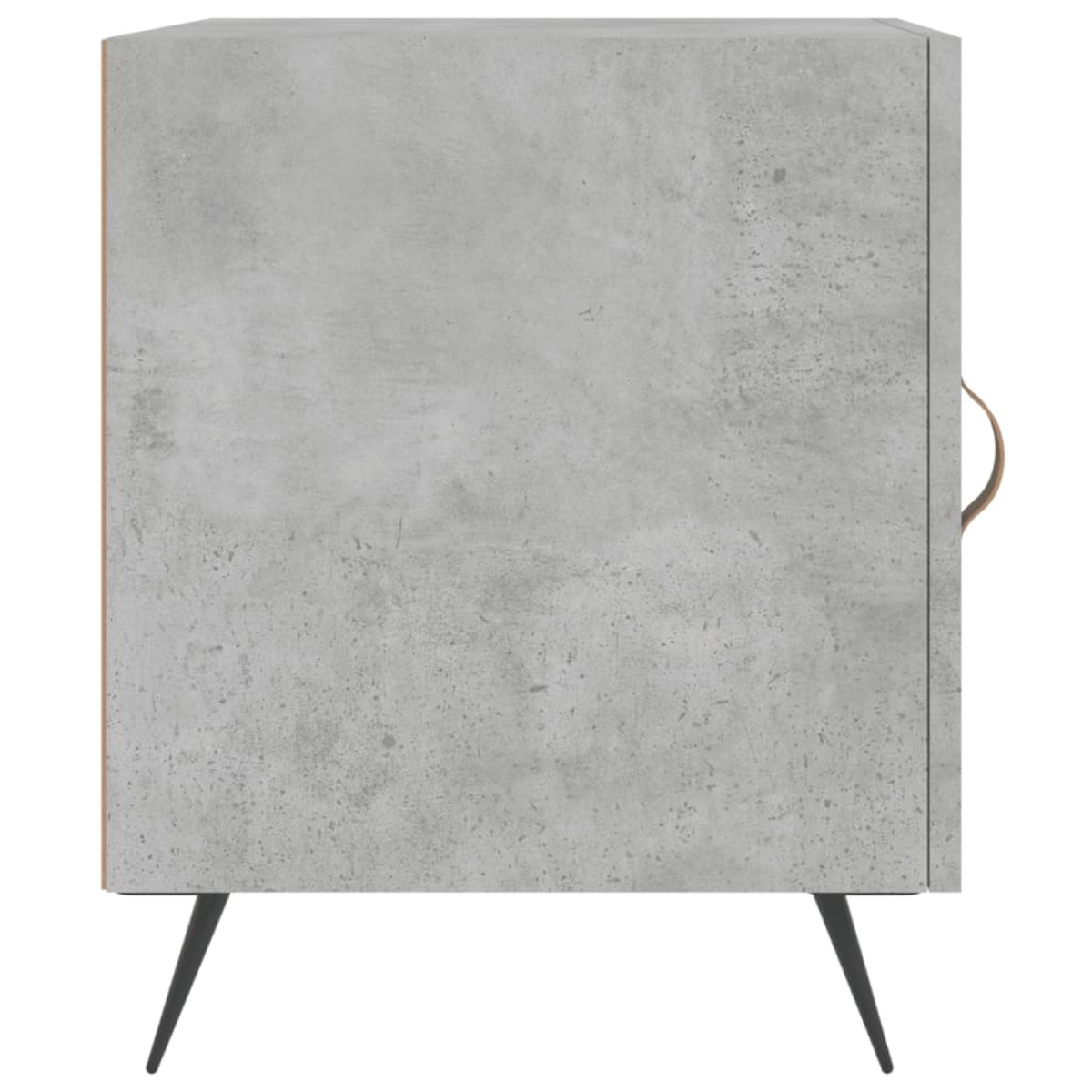 vidaXL Κομοδίνα 2 τεμ. Γκρι Σκυροδέμ. 40 x 40 x 50 από Επεξεργ. Ξύλο