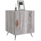 vidaXL Κομοδίνα 2 τεμ. Γκρι Sonoma 40x40x50 εκ. από Επεξεργασμένο Ξύλο