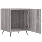 vidaXL Κομοδίνα 2 τεμ. Γκρι Sonoma 40x40x50 εκ. από Επεξεργασμένο Ξύλο