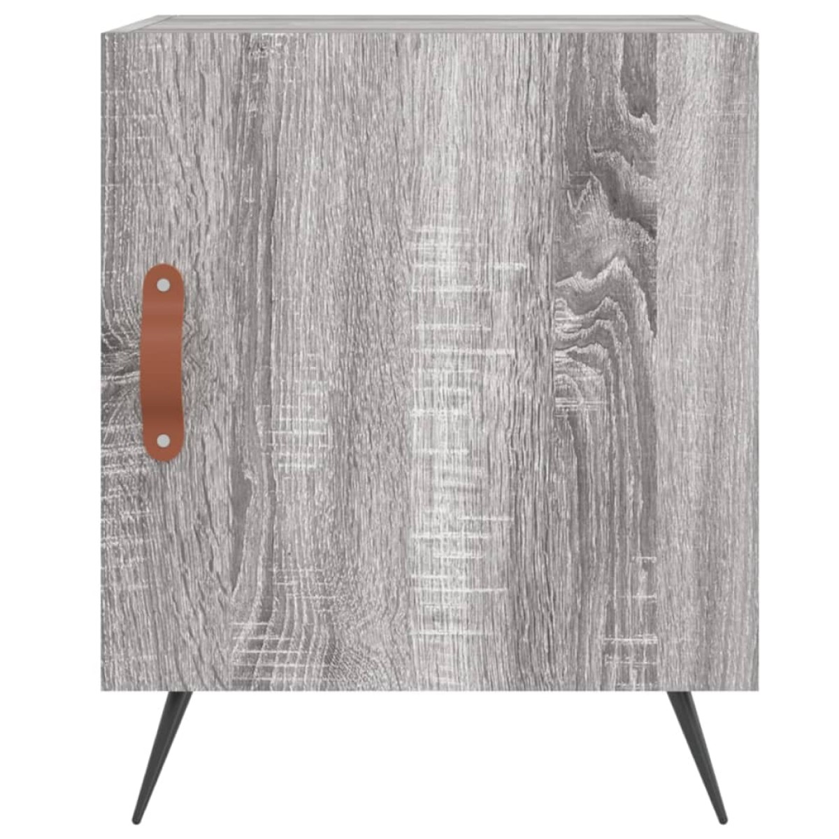 vidaXL Κομοδίνα 2 τεμ. Γκρι Sonoma 40x40x50 εκ. από Επεξεργασμένο Ξύλο